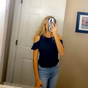 an american eagle black tank top